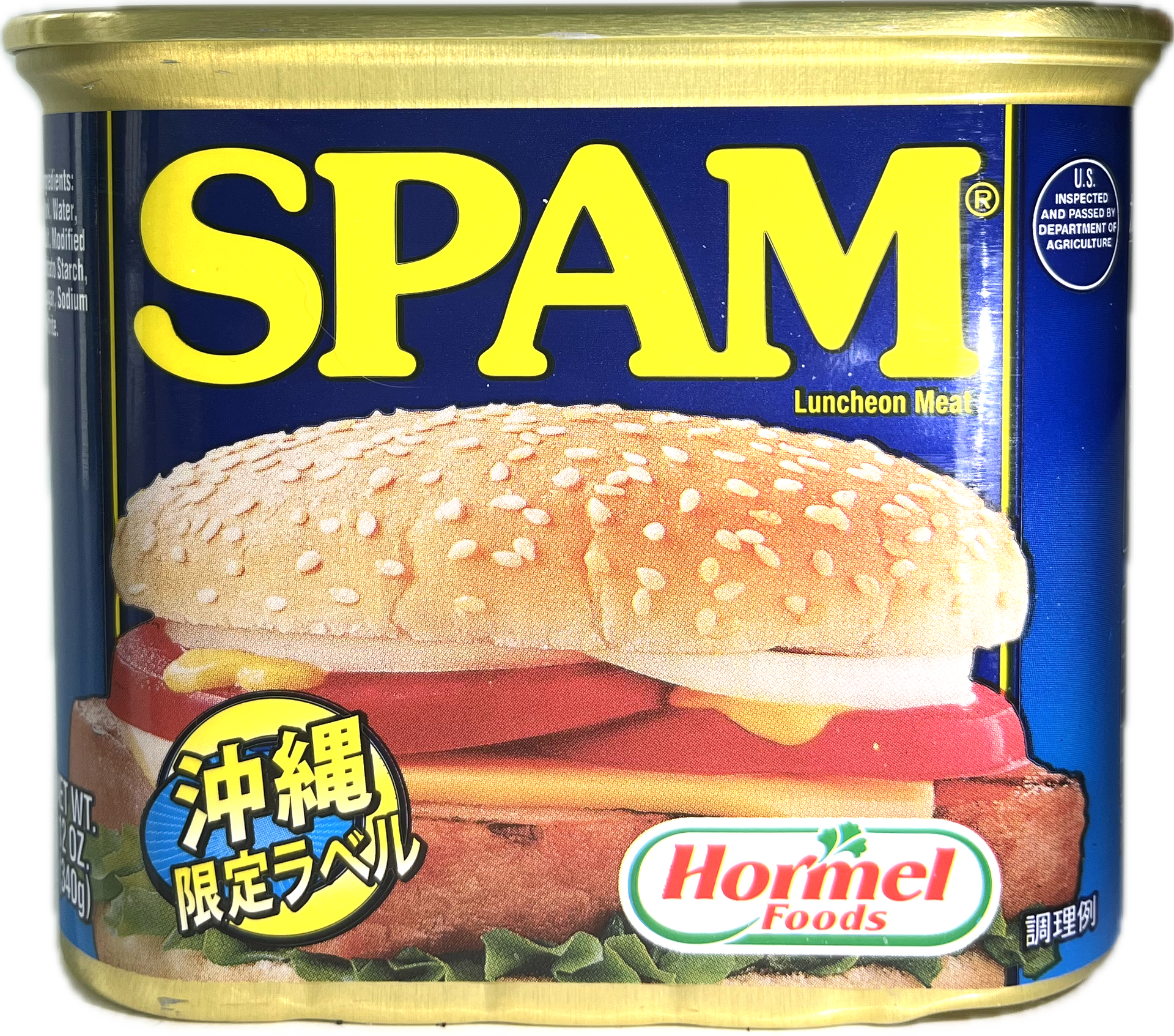 沖縄限定 SPAM ランチョンミート 340g✖️24缶 SPAM（スパム） ランチョンミート・レギュラー 340g x 24缶（1箱